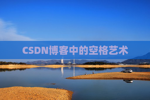CSDN博客中的空格艺术
